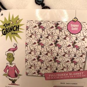 NIP The Grinch Full/Queen Blanket